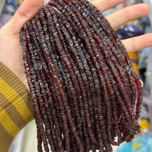 Natural Garnet Beads polished fashion jewelry & DIY garnet Sold Per Approx 38 cm Strand