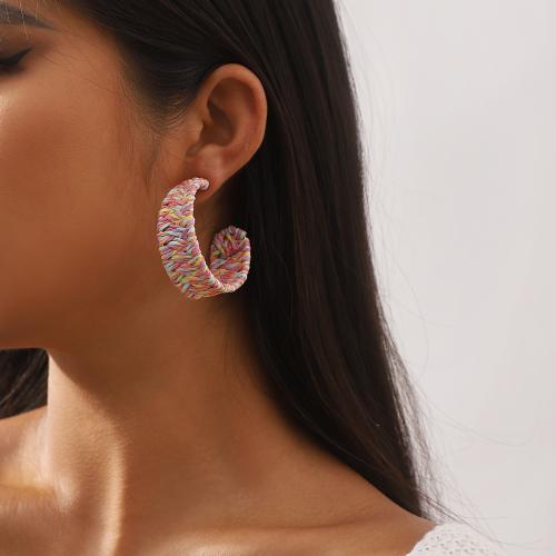 Gioielli orecchini, Erba di Rafidah, gioielli di moda, nessuno, 18x45mm, Venduto da coppia