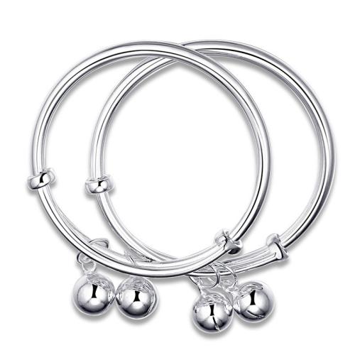 Children Bracelet & Bangle 925 Sterling Silver fashion jewelry nickel lead & cadmium free Length Approx 40-55 cm Sold By PC