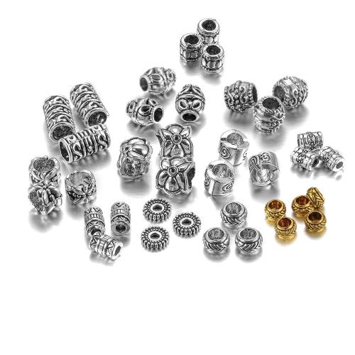 Zinc Alloy Spacer perler, forgyldt, du kan DIY & forskellige stilarter for valg, 20pc'er/Bag, Solgt af Bag