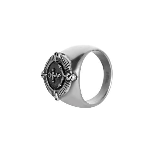 Prst prsten z nerezové oceli, 304 Stainless Steel, módní šperky & různé styly pro výběr & pro muže, Původní barva, Prodáno By PC