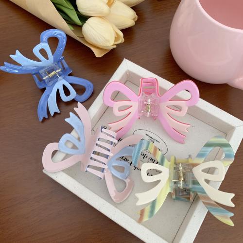 Hair Claw Clips Acetate Butterfly handmade for woman Sold By PC