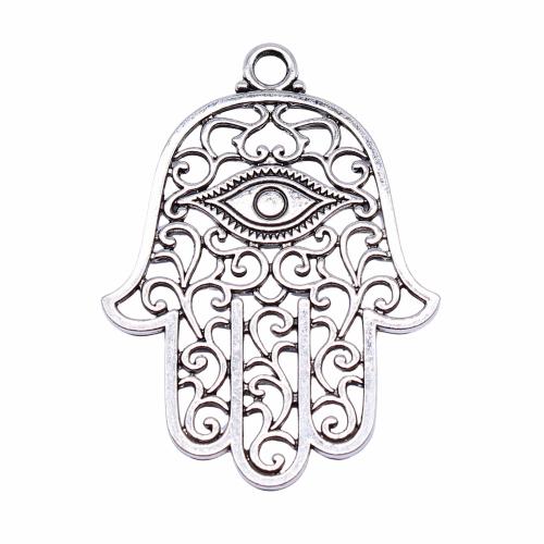 Zinc Alloy Hollow Pendants Hand plated vintage & fashion jewelry & DIY Sold By PC
