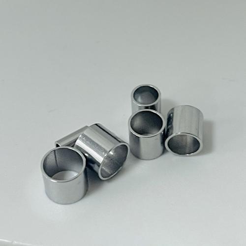 Stainless Steel Tube Beads 304 Stainless Steel Column plated DIY Sold By Bag