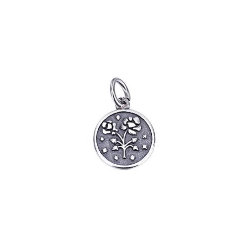 925 Sterling Silver Pendant DIY 12.10mm Sold By PC