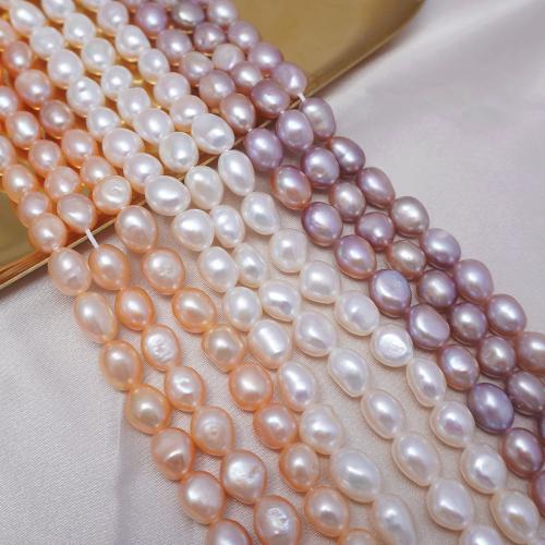Keishi kultivované sladkovodní perle, Sladkovodní Pearl, módní šperky & DIY & různé velikosti pro výběr, více barev na výběr, Prodáno za Cca 38 cm Strand