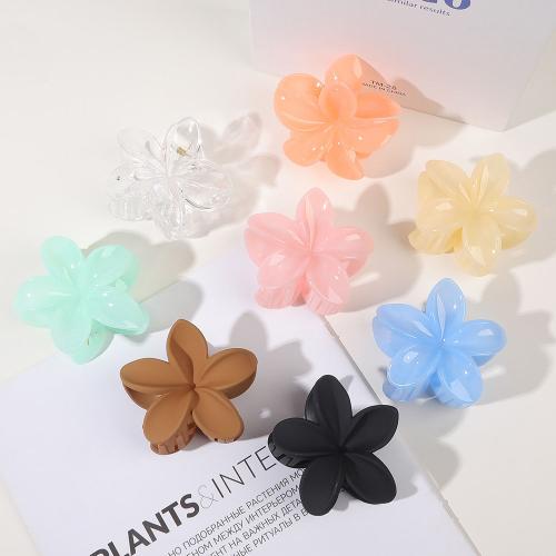 Hair Claw Clips Resin Flower handmade & for woman Sold By PC