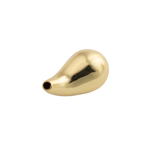 Brass Nakit perle, Mesing, možete DIY, više boja za izbor, 30.50x17x17.50mm, Prodano By PC