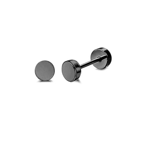 asymmetrische oorbellen, 304 roestvrij staal, Andere vorm voor keuze & uniseks & micro pave zirconia, meer kleuren voor de keuze, 0.8x6x4mm,1.2x6x4mm, Verkocht door pair