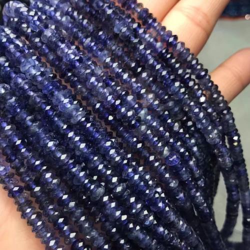 Gemstone Jewelry Beads Iolite polished DIY & faceted Sold Per Approx 38-40 cm Strand