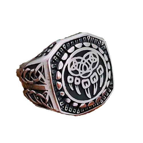 Prst prsten z nerezové oceli, 304 Stainless Steel, lesklý, módní šperky & různé velikosti pro výběr & pro muže, Původní barva, Prodáno By PC