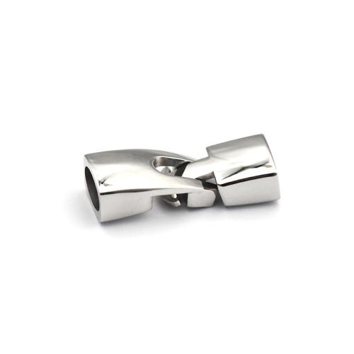 Stainless Steel Jewelry Clasp 304 Stainless Steel Vacuum Ion Plating DIY 35mm Inner Approx Sold By Bag