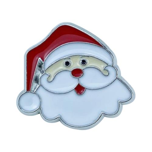 Zinc Alloy Brooches Christmas Design & enamel Sold By PC