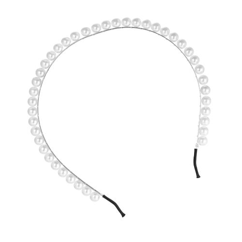 Banda del Pelo, aleación de zinc, con Perlas plásticas, Joyería & para mujer, Vendido por UD