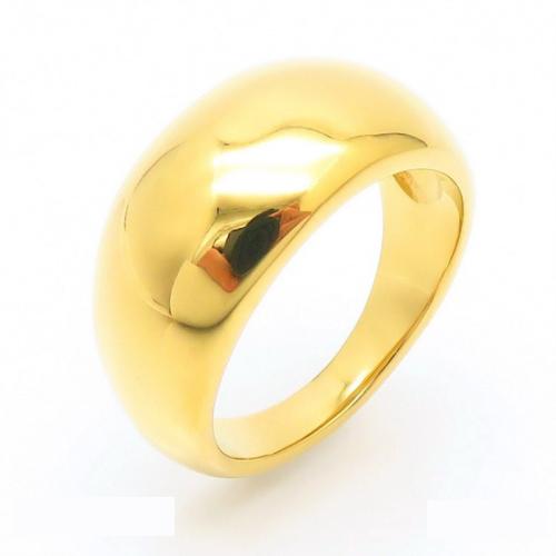 Stainless Steel Finger Ring 304 Stainless Steel Vacuum Ion Plating fashion jewelry  & for woman Sold By PC
