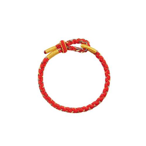 Хлопковый шнурок браслет, Народный стиль & Мужская & плетеный, Много цветов для выбора, длина Приблизительно 6-8 дюймовый, продается PC