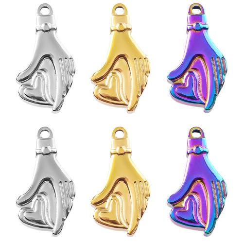 Stainless Steel Pendants 304 Stainless Steel Hand Vacuum Ion Plating fashion jewelry & DIY Sold By PC