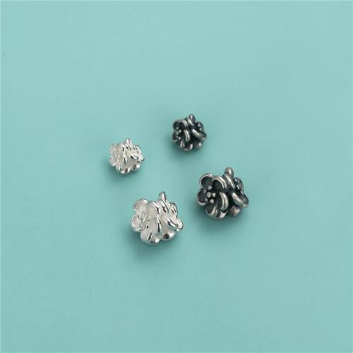 Spacer pärlor smycken, 925 Sterling Silver, DIY & olika storlek för val, fler färger för val, Säljs av PC