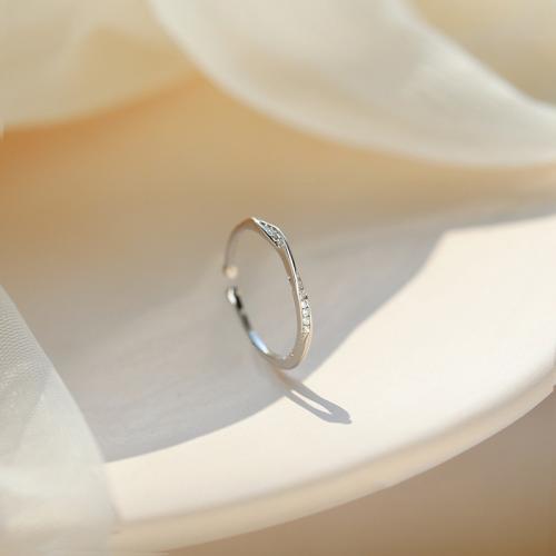 Messing ringen, mode sieraden & voor vrouw & met strass, meer kleuren voor de keuze, Maat:7, Verkocht door PC