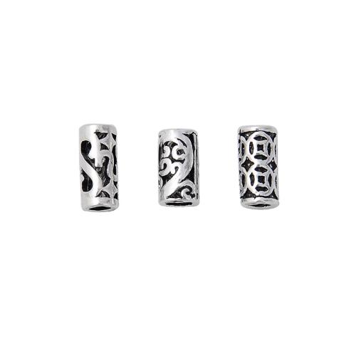 Spacer perle Nakit, 925 Sterling Silver, možete DIY & različitih stilova za izbor, izvorna boja, Prodano By PC