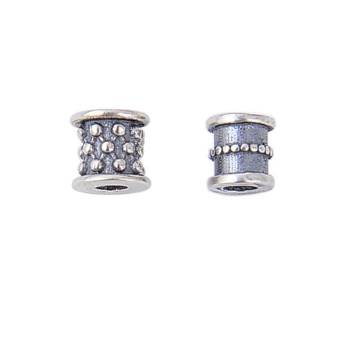 Spacer Perler Smykker, 925 Sterling Sølv, du kan DIY & forskellige stilarter for valg, oprindelige farve, Solgt af PC