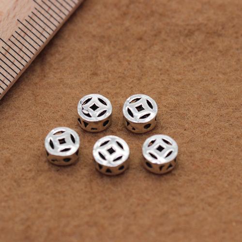 Spacer Beads Jewelry 925 Sterling Silver DIY original color Sold By PC