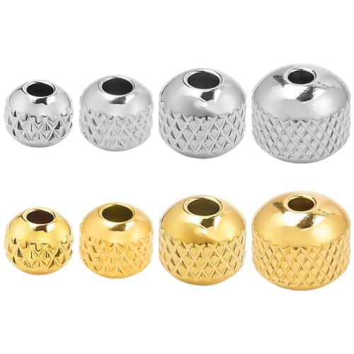 Stainless Steel Beads 304 Stainless Steel Vacuum Ion Plating fashion jewelry & DIY Sold By PC