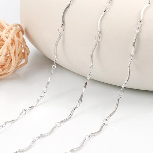 Stainless Steel Necklace Chain 304 Stainless Steel DIY Sold By m