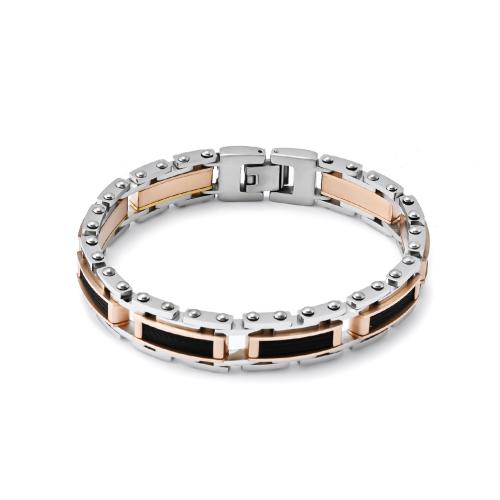 Stainless Steel smycken Armband, 304 rostfritt stål, mode smycken & olika storlek för val & för människan, fler färger för val, Längd 21 cm, Säljs av PC