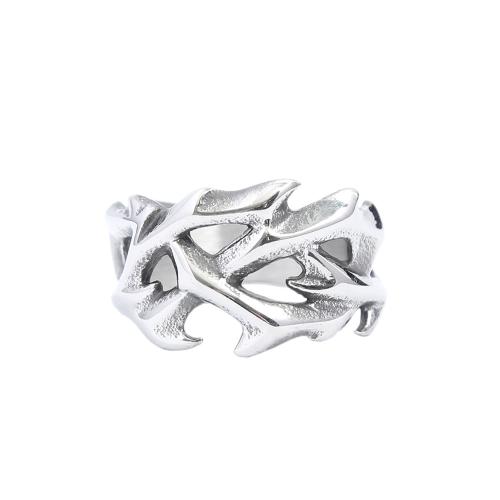 Titanium ringen, Titanium Staal, gepolijst, verschillende grootte voor keus, zilver, Verkocht door PC