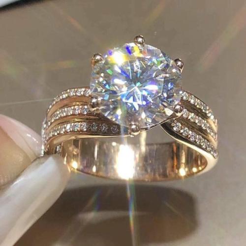 Zinklegering ringen, Zinc Alloy, mode sieraden & verschillende grootte voor keus & voor vrouw & met strass, meer kleuren voor de keuze, Verkocht door PC