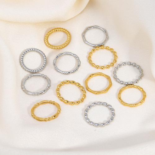 ステンレス鋼の指環, 304ステンレススチール, ファッションジュエリー & 異なるサイズの選択 & 異なるスタイルを選択 & 女性用, 無色, 売り手 パソコン