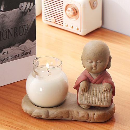 Porcelana Sostenedor de vela, para el hogar y la oficina & Sostenible & diferentes estilos para la opción, Vendido por UD
