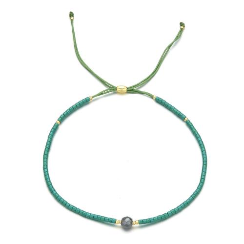 Glas-Rocailles Armband, mit Knotenschnur, handgemacht, Modeschmuck & einstellbar & für Frau, keine, Länge ca. 16-26 cm, verkauft von PC