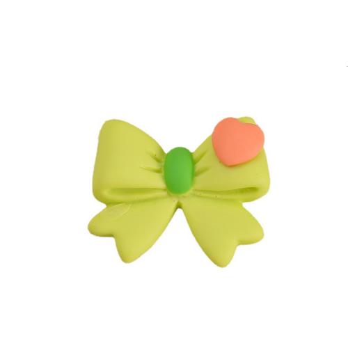 Mobile Phone DIY Decoration Resin Bowknot epoxy gel green Sold By PC