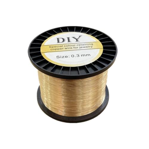 Brass Wire plated DIY nickel lead & cadmium free Sold By Spool