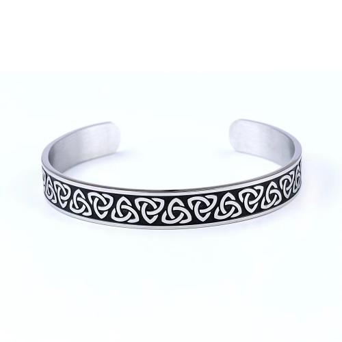 Stainless Steel Bangle 304 Stainless Steel polished Unisex original color Sold By PC