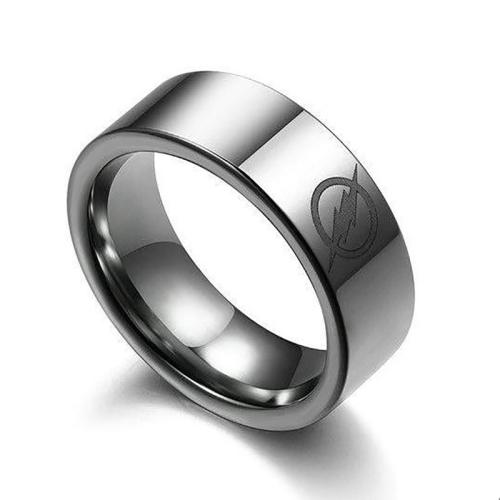 Titanium ringen, Titanium Staal, uniseks & verschillende grootte voor keus, meer kleuren voor de keuze, Verkocht door PC