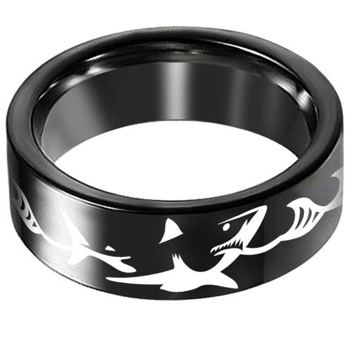 Stainless Steel Finger Ring 304 Stainless Steel hand polished Unisex Sold By PC