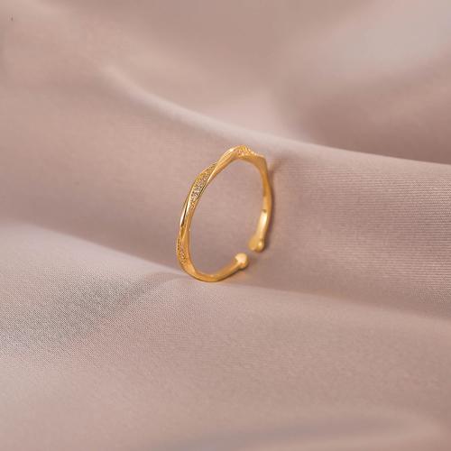 Krychlový Circonia Micro vydláždit mosazný prsten, Mosaz, módní šperky & micro vydláždit kubické zirkony & pro ženy, více barev na výběr, Velikost:7, Prodáno By PC