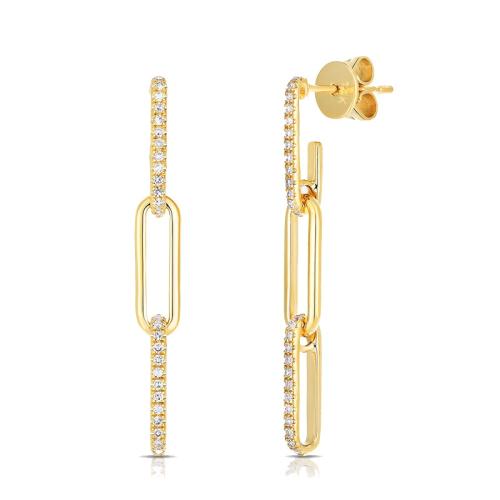Cubic Zirconia Micro Pave Brass Earring with 925 Sterling Silver & micro pave cubic zirconia & for woman Model 1: Diameter 32mm round diameter 22mm Sold By Pair