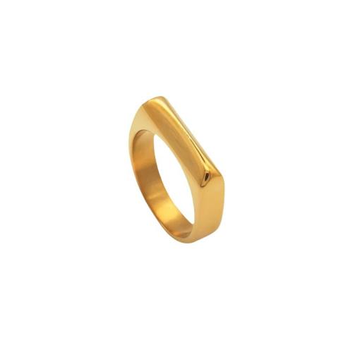 Rustfrit stål fingre Ringe, 304 rustfrit stål, forgyldt, Unisex & forskellig størrelse for valg, flere farver til valg, Solgt af PC