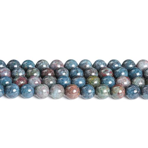 Gemstone smykker perler, Natursten, Runde, poleret, du kan DIY & forskellig størrelse for valg, Længde Ca. 38-40 cm, Solgt af PC