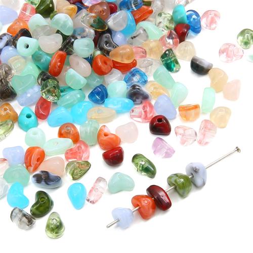Akryl smycken pärlor, DIY, fler färger för val, Size about 5-8mm, Hål:Ca 1mm, 80PC/Bag, Säljs av Bag