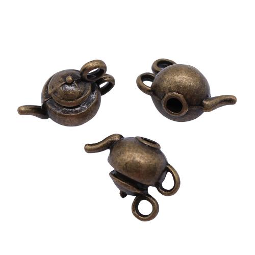Zinc Alloy Pendants Teapot plated vintage & fashion jewelry & DIY Sold By PC