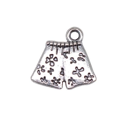 Zinc Alloy Pendants Trousers antique silver color plated vintage & fashion jewelry & DIY Sold By PC