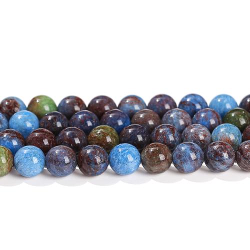 Sodalit perler, Runde, poleret, du kan DIY & forskellig størrelse for valg, flere farver til valg, Solgt af Strand
