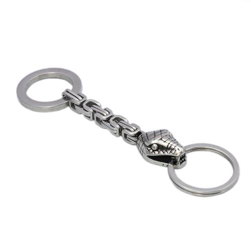 Stainless Steel Key Clasp 304 Stainless Steel polished Unisex original color Sold By PC