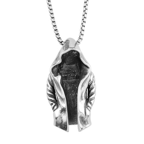 Stainless Steel Pendants 304 Stainless Steel with Titanium Steel polished vintage & for man original color Sold By PC