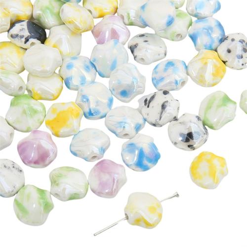 Porcelæn smykker perler, du kan DIY, flere farver til valg, 5pc'er/Bag, Solgt af Bag